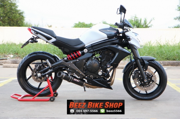 <<มาใหม่>>ขาย Kawasaki ER650 ABS รุ่นปี 2014 สภาพป้ายแดง ทะเบียนพร้อมโอน