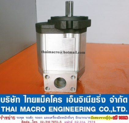 ปั๊มไฮดรอลิค D20-6 KOMATSU (10 ร่องฟัน) ปั๊มไฮดรอลิค D20-6 KOMATSU (10 ร่องฟัน)