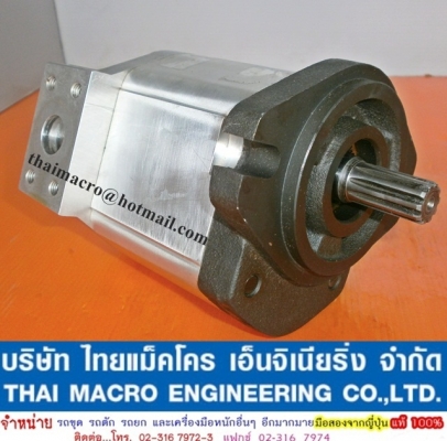 ปั๊มไฮดรอลิค D20-6 KOMATSU (10 ร่องฟัน) ปั๊มไฮดรอลิค D20-6 KOMATSU (10 ร่องฟัน)