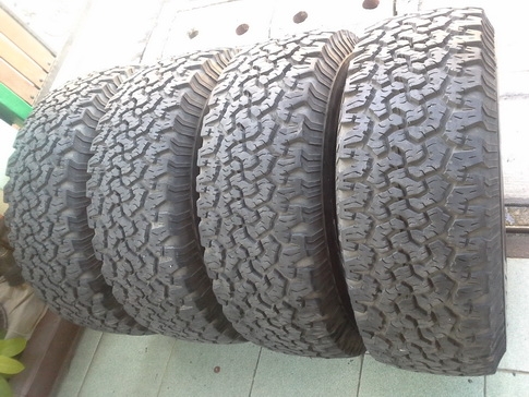 BF All USA. 265/70/16 ปี09 สภาพสวยๆ 1ชุด