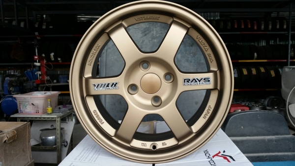 ล้อแม็กใหม่ขอบ15 Te37 ล้อแม็กใหม่ขอบ15 Te37