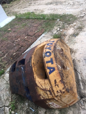 ขายเวท (ตูด) รถยกโฟร์คลิฟท์ยี่ห้อtoyota รุ่น7 2.5ตัน ขายเวท (ตูด) รถยกโฟร์คลิฟท์ยี่ห้อtoyota รุ่น7 2.5ตัน