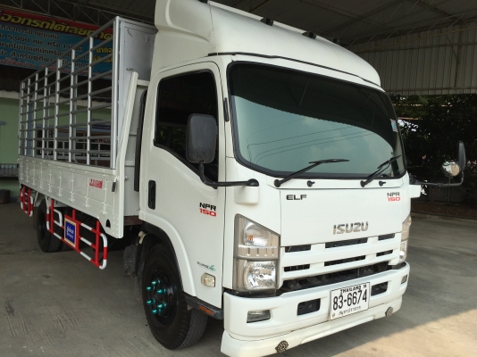 ขายISUZU6ล้อNPR150เเรง ยูโร3 (รถห้างรุ่นหน้าตึก)กะบะคาร์โก้พร้อมคอกยาว5เมตรสวยๆปี2012สภาพสวยราคา890,000บาท จัดไฟเเนนได้