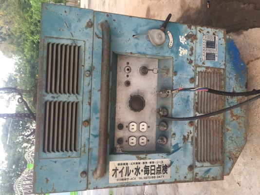 เครื่องเชื่อมภาคสนามพร้อมเครื่องปั่นไฟ  7.5kW 110V พร้อมใช้งาน สนใจโทร. 0818481185 0914902228  เอ