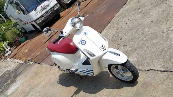 มาใหม่ Vespa Primavera 150 3vie 2014 วิ่งน้อย สวยๆ ขายถูกๆ ต่อรองได้ครับ