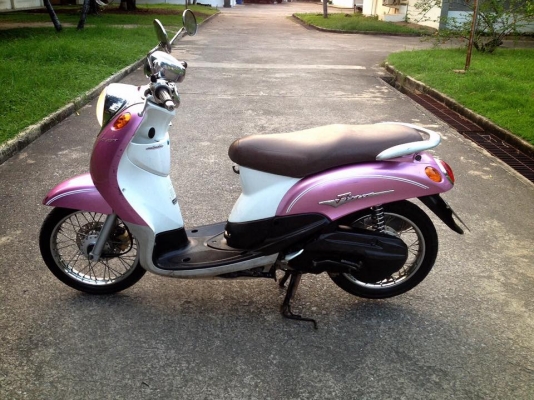 Fino  สีขาวชมพู่ รถบ้านเดิมเดิม 11900 สภาพพร้อมใช่งาน