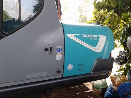 แมกโฮ kobelco sk120-5 super เก่าญี่ปุ่น รถใช้งานน้อย ช่วงล่าง95\% เครื่องแห้งแรงดีไม่มีเยิ้ม แมกโฮ kobelco sk120-5 super เก่าญี่ปุ่น รถใช้งานน้อย ช่วงล่าง95\% เครื่องแห้งแรงดีไม่มีเยิ้ม