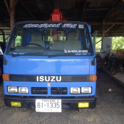 หกล้อ อีซูซุ NKR110 ปี37 เครน 2.5ตัน สภาพดีพร้อมใช้งาน ทะเบียนพร้อมโอน ราคา 295,000บ ถูกๆ ครับ