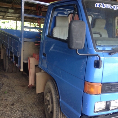 หกล้อ อีซูซุ NKR110 ปี37 เครน 2.5ตัน สภาพดีพร้อมใช้งาน ทะเบียนพร้อมโอน ราคา 295,000บ ถูกๆ ครับ