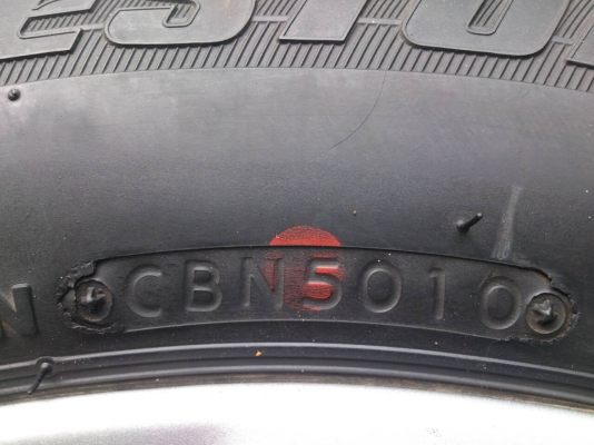 ขายแม็กTOYOTA  ALTIS พร้อมยางบริดสโตน 195/65R15 ยางสัปดาห์ที่50ปี10 ดอกยางสวยๆ จำนวน 1 ชุด