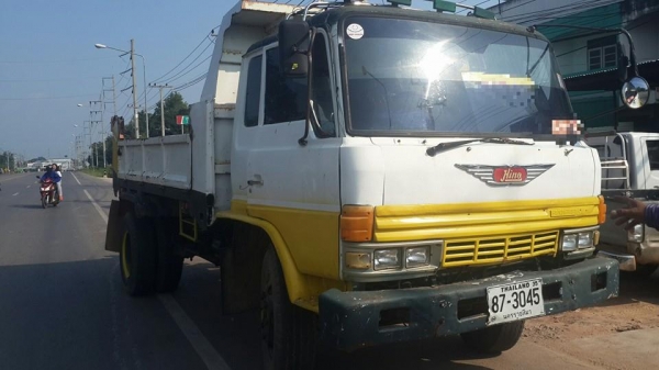 ขายรถดัมพ์HINOยาง900 เครื่องEH700 แชชซีสวย เครื่องดี ช่วงล่างFUSO เอกสารเล่มทะเบียนพร้อมโอน