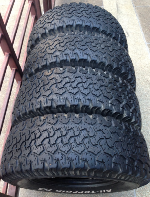 ยาง All BF goodrich 265 70 16 ดอกเต็ม พร้อมใช้งาน ราคาไม่แพง