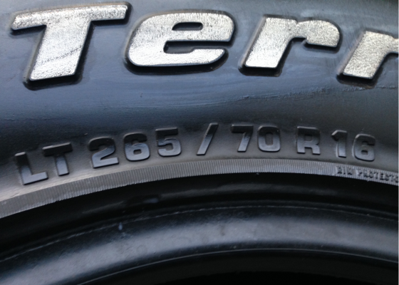 ยาง All BF goodrich 265 70 16 พร้อมใช้งาน ราคาไม่แพง