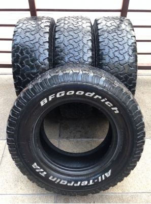 ยาง All BF goodrich 265 70 16 พร้อมใช้งาน ราคาไม่แพง