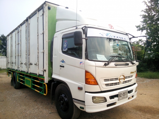 6 ล้อใหญ่  *Euro.2*  HINO  MEGA  FG1J 220 แรงม้า  *ยาว 7.20 ม.* รถสวยเดิม+สวยจริง+พร้อมใช้งาน * รถห้างแท้ * มีเล่มพร้อม *