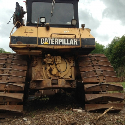 ขายรถแทรคเตอร์ CAT D5H เอกสารเล่มทะเบียน ตีนเป็ด เกียร์ตัด ราคา 970000