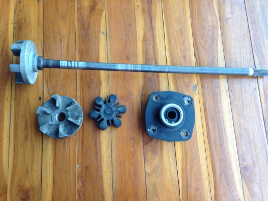 ขายเพลาเจ็ตสกี Kawasaki STX1100 ใส่เรือยืนเจ็ตสกี3สูบ ราคาถูกครับ