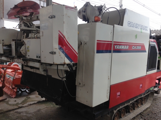 รถเกี่ยวข้าว YANMAR CA355Gเก่านอก สภาพพร้อมใช้งาน