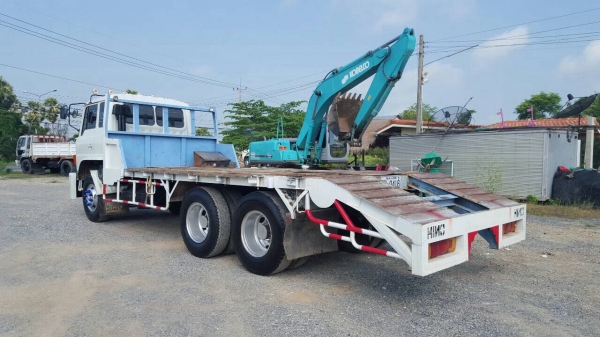 ขาย HINO FM SOMO 226 หางบรรทุกแบ็คโฮ