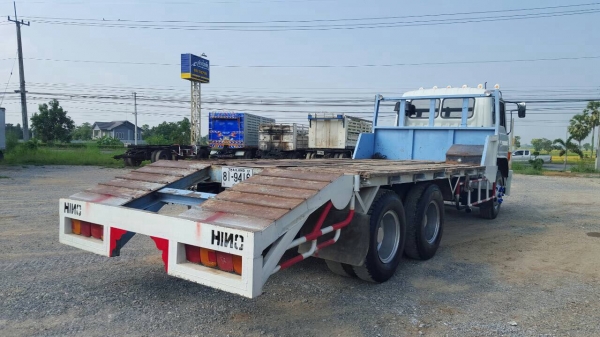 ขาย HINO FM SOMO 226 หางบรรทุกแบ็คโฮ