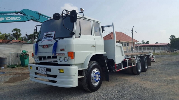 ขาย HINO FM SOMO 226 หางบรรทุกแบ็คโฮ