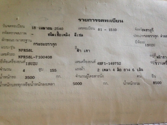 ขายnpr เครื่อง135 ช่วงล่างFหน้าหลัง พ.เพาเวอร์ รถสวย ภายในสวยสะอาดครบ