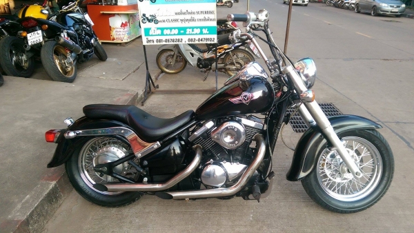 ขายคับ KAWASAKI VULCAN400 CLASSIC ปี1998 อินวอย สรรพสามิตร แฮนด์โหน สีสวยๆ ท่อแต่ง ยางเต็ม ราคา 75000 บาท สนใจติดต่อ 081-0578282 คับ ส่งได้ทั่วไทยคับ สนใจติดต่อ 081-0578282 FACEBOOK ชาญณรงค์ ป๊อป ชัยอมฤต ไอดีไลน์ POPBIGBIKESAKON คับ สนใจรถสวย ถูก ดี ต้อง