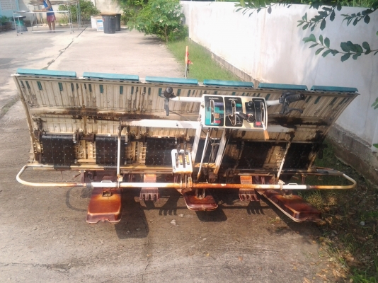 รถดำนาคูโบต้า6แถวแบบเดิมตาม