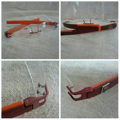 แว่นตาริมเลสไททาเนียมมือหนึ่งของแท้! TAG HEUER