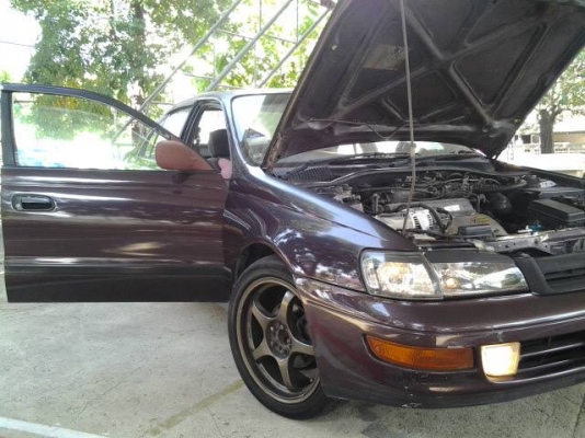 Corona ท้ายโด่ง เครื่องหัวฉีด ติดแก๊สlpg