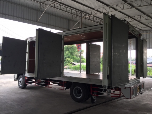 ฮีโน่  150 แรง ปี 53  ยาว 5.60 เมตร ตู้ 10 บาน ราคา 960,000 บาท