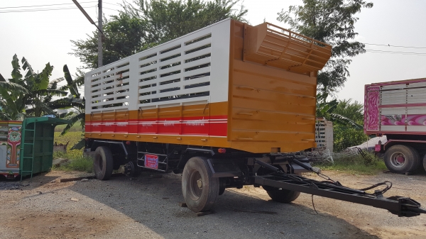 ขายหางพ่วงใหม่3คานคอกเกษตรไม่ดั้มชุดจดพร้อมเพลาZMแท้