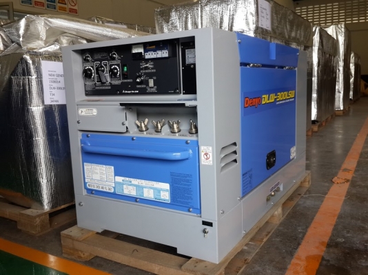 เครื่องเชื่อมมือหนึ่งค่ะ ยี่ห้อ Denyo DLW-300LSW นำเข้าจากญี่ปุ่นค่ะ สนใจติดต่อ ใหม่ 061-4194022
