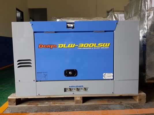 เครื่องเชื่อมมือหนึ่งค่ะ ยี่ห้อ Denyo DLW-300LSW นำเข้าจากญี่ปุ่นค่ะ สนใจติดต่อ ใหม่ 061-4194022