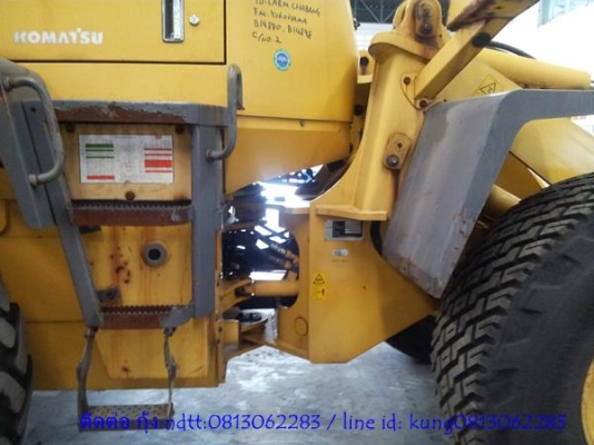 รถตักล้อยาง WA100-3 # 55691 Komatsu wheel loader มือสองจากญี่ปุ่น โทร.0813062283