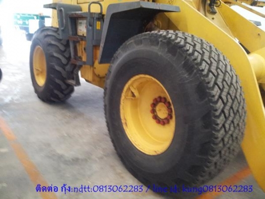 รถตักล้อยาง WA100-3 # 55691 Komatsu wheel loader มือสองจากญี่ปุ่น โทร.0813062283