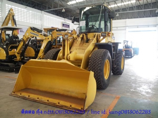 รถตักล้อยาง WA100-3 # 55691 Komatsu wheel loader มือสองจากญี่ปุ่น โทร.0813062283