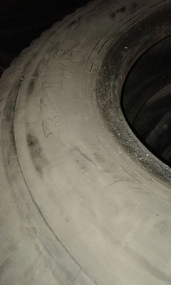 ยางรถเมล์กรุงเทพ1000-20บริตสโตนล้วนๆ