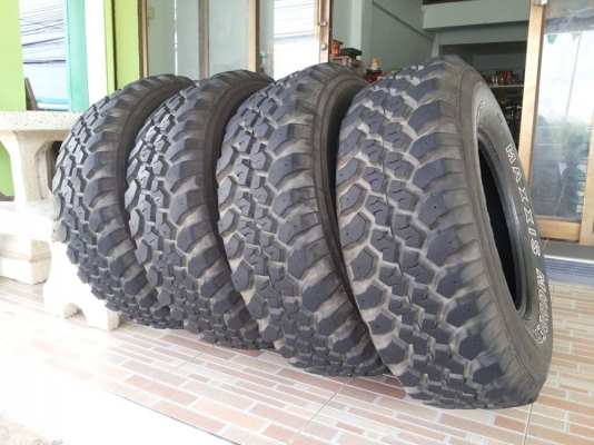 ยาง MUD MAXXIS BUCKSHOT 31x10.5 สภาพดีเยี่ยม