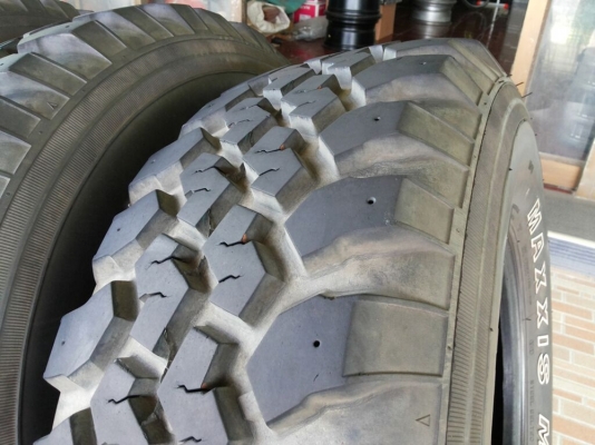 ยาง MUD MAXXIS BUCKSHOT 31x10.5 สภาพดีเยี่ยม