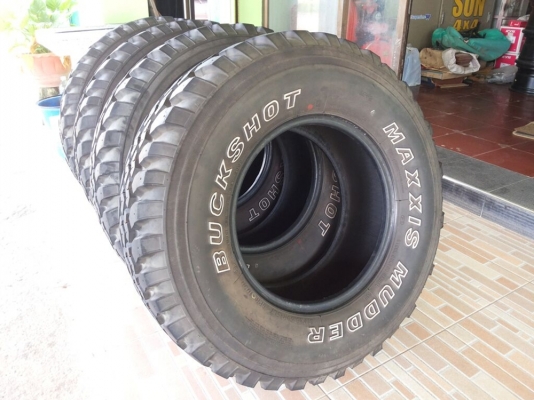 ยาง MUD MAXXIS BUCKSHOT 31x10.5 สภาพดีเยี่ยม