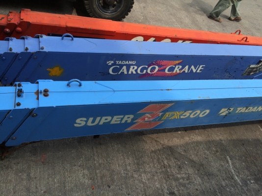 ขายเครนติดรถบรรทุก TADANO 5 ตัน ของเก่าญี่ปุ่น สภาพสวยๆ