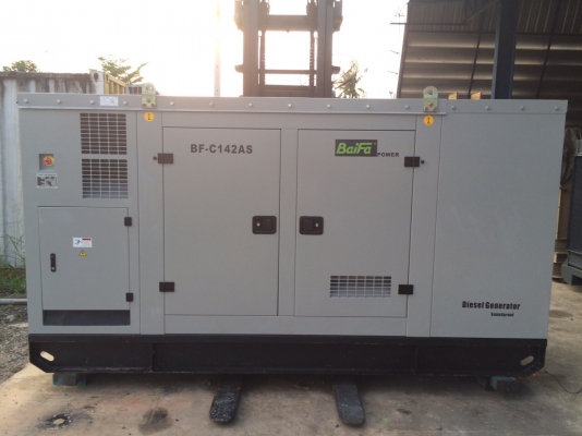 ขายเครื่องปั่นไฟ เครื่องตู้เก็บเสียง คัมมิ้น 142 KVA.