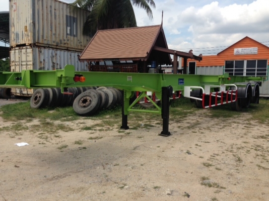 หางเทรลเลอร์ก้างปลา 40 ฟุต 2 เพลา