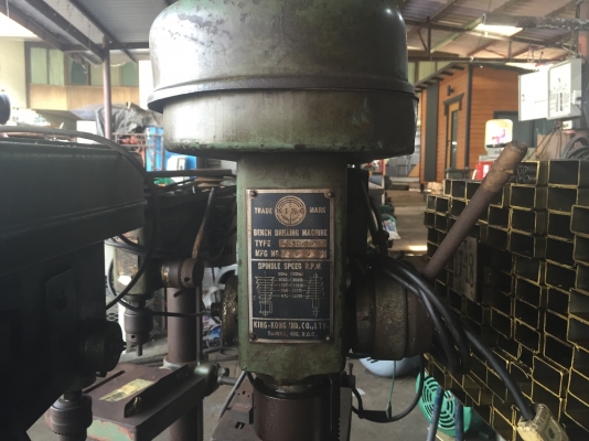 ขายสว่านแท่น King ตัวใหญ่ สูง110ซม ครับ ใช้งานได้ครับ