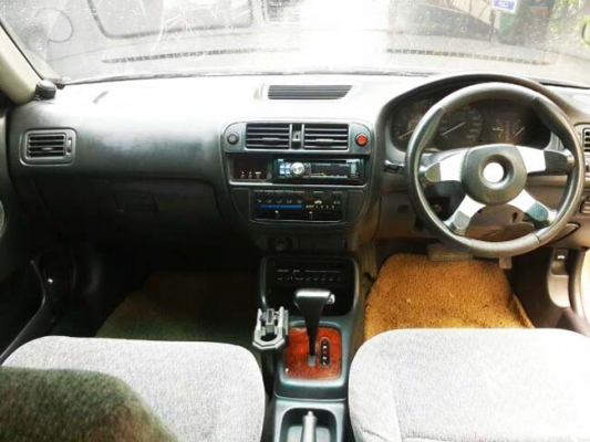 ขายสด / รับเทิร์น Honda civic ek ปี 97 เกียร์ออโต้ เครื่อง Vtec ดิสก์เบรก 4 ล้อ น้ำมันล้วนๆ ขายสด / รับเทิร์น Honda civic ek ปี 97 เกียร์ออโต้ เครื่อง Vtec ดิสก์เบรก 4 ล้อ น้ำมันล้วนๆ