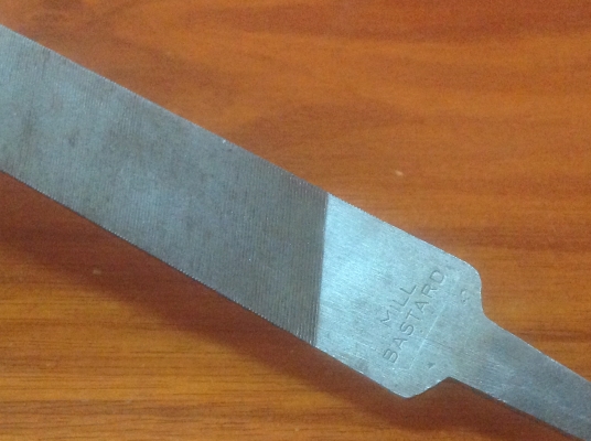 ขายตะไบโบราณ ยุคปี 1952-1960 Antique ATKINS ขนาด 12" ความยาวรวมทั้งตัว 15"