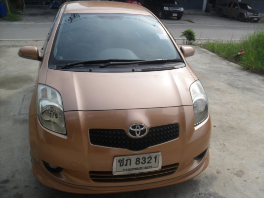 TOYOTA   YARIS  ปี 2550 ปลายเดือน ก.ย