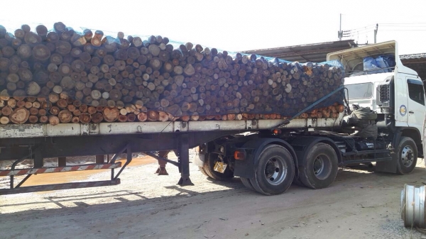 ขายด่วน  หางพื้นเรียบสามเพลา  อุ่รวมทวี  ปี 53  พร้อมใช้งาน เอกสารพร้อม