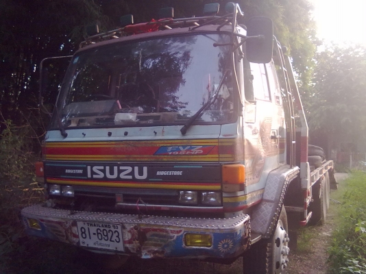 ขายรถสิบล้อ ISUZU ร็อกกี้ 195แรงม้า สองเพลา(รถมีจริงๆขายจริงไม่หลอก)ร้อนเงินมากๆ